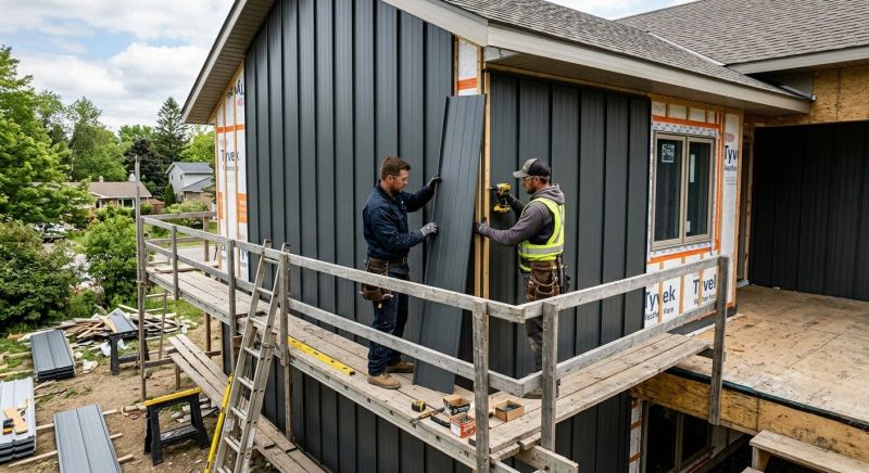 Aluminium Siding Installation in Okeana, OH