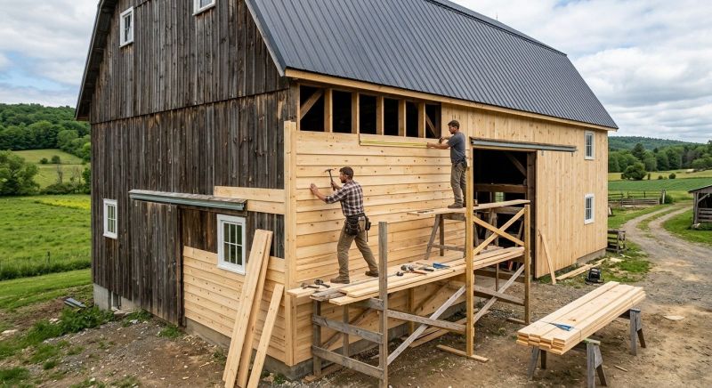 Barn Siding Installation in Burlington, KY