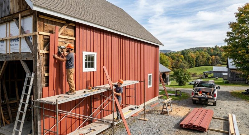 Barn Siding Installation in Lawrenceburg, IN