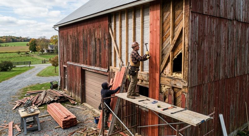 Barn Siding Replacement in Dearborn County, IN