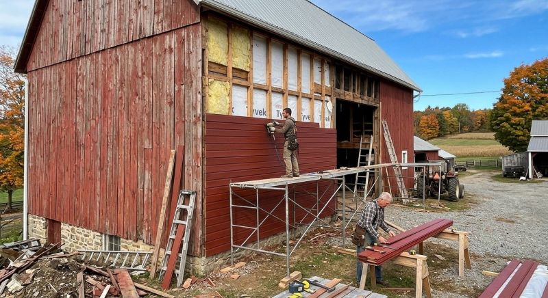 Barn Siding Replacement in Independence, KY