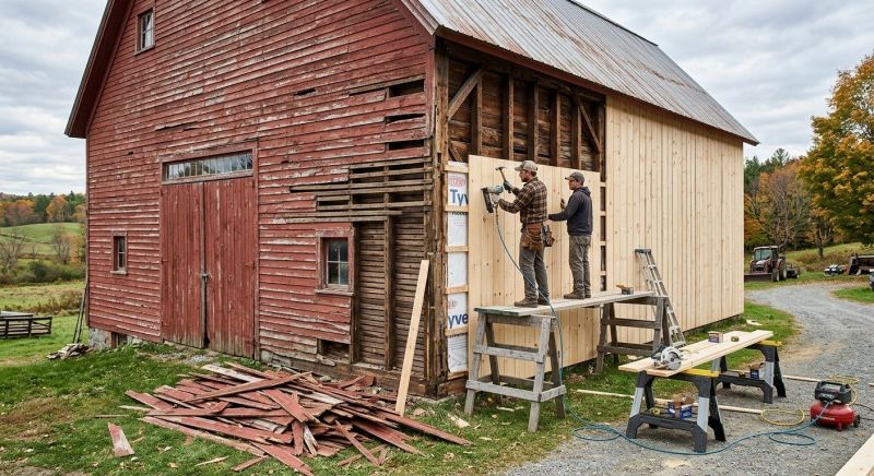 Barn Siding Replacement in Sunman, IN