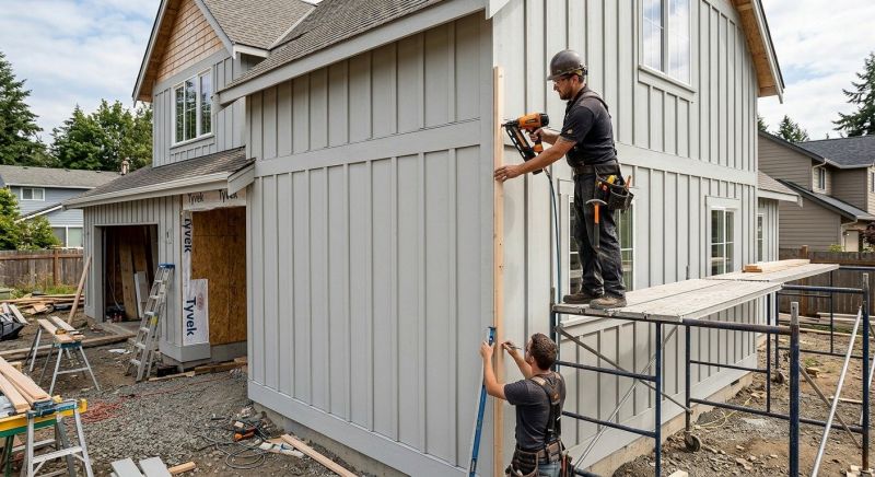 Batten Siding Installation in Sunman, IN