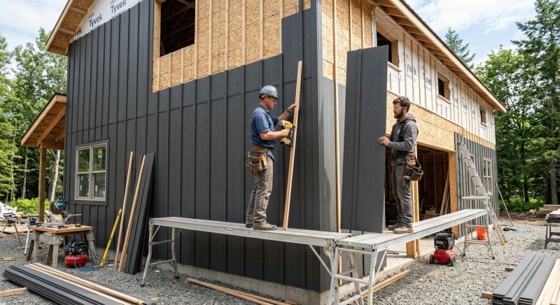Batten Siding Installation in Versailles, IN