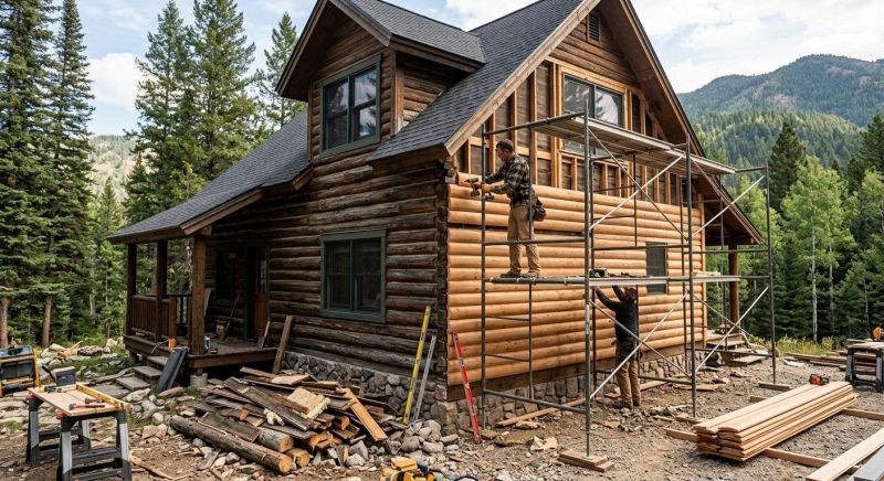 Cabin Siding Installation in Lawrenceburg, IN