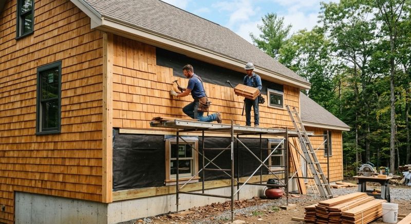 Cedar Siding Installation in Miamitown, OH