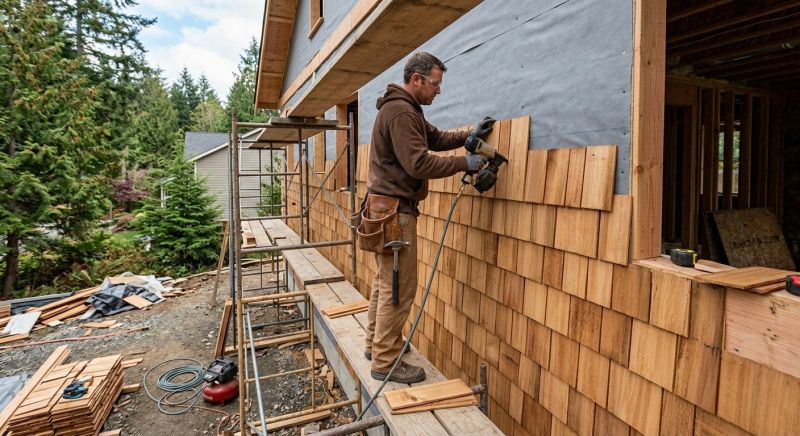 Cedar Siding Installation in Union, KY