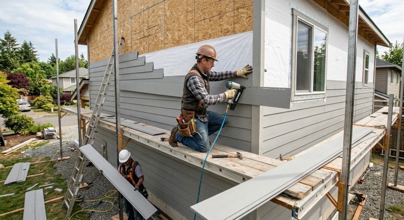 Cement Siding Installation in Miamitown, OH