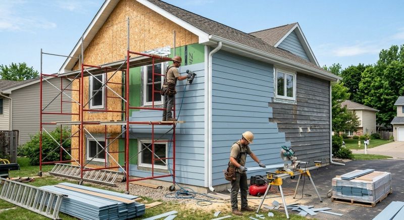 Cement Siding Replacement in Miamitown, OH