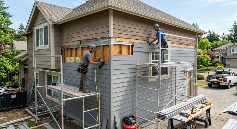 Cement Siding Replacement in Sunman, IN