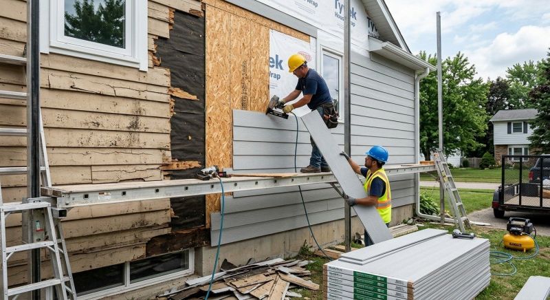 Cement Siding Service in Brookville, IN