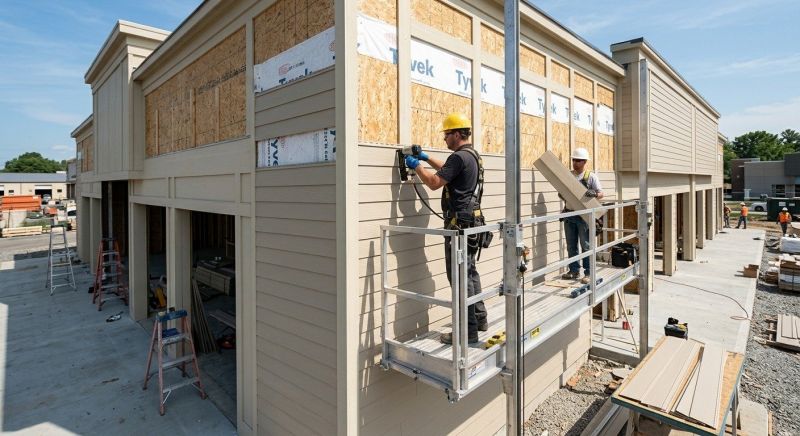 Commercial Siding Installation in Lawrenceburg, IN