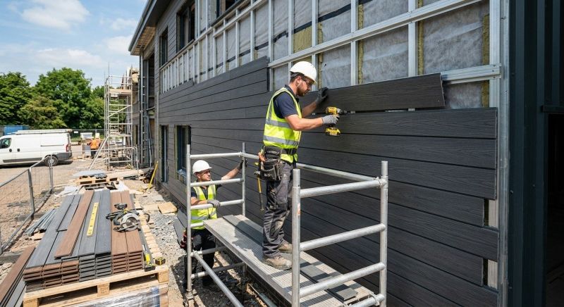 Composite Siding Installation in Aurora, IN