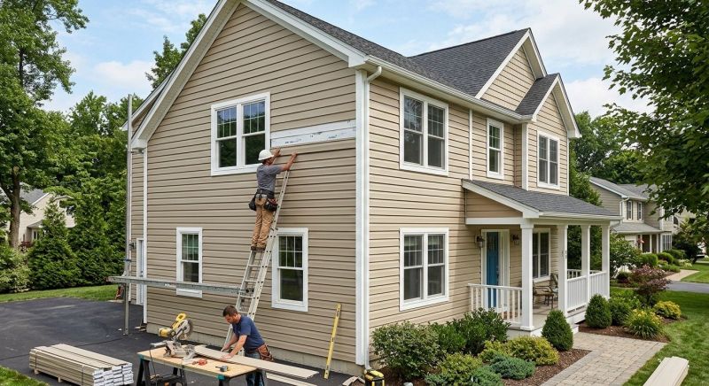 Dutch Lap Siding Installation in Lawrenceburg, IN
