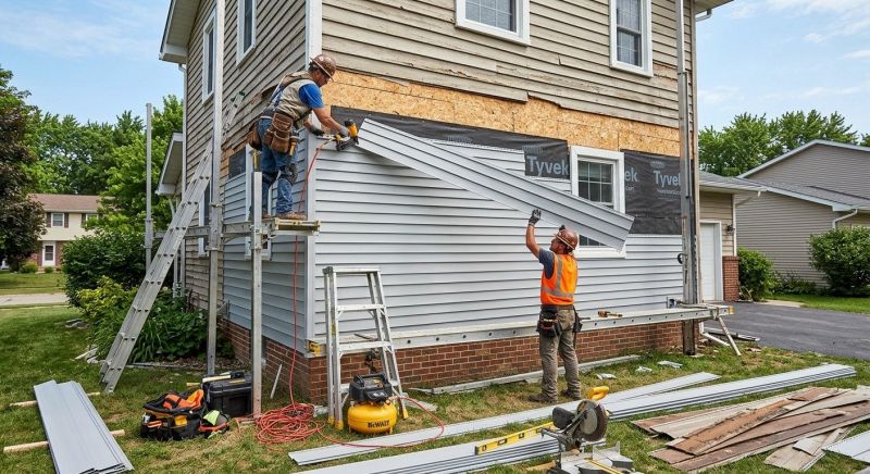 Engineered Siding Installation in Guilford, IN