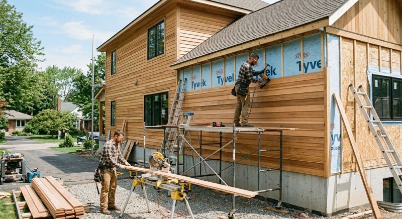 Engineered Siding Installation in Rising Sun, IN