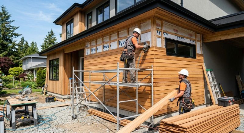 Faux Wood Siding Installation in Fort Thomas, KY