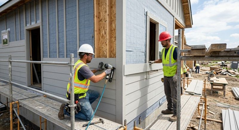 Fiber Cement Installation in Aurora, IN