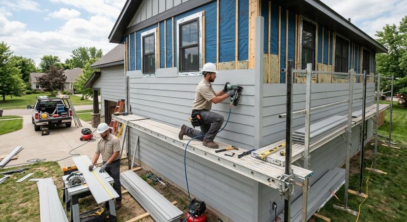 Fiber Cement Installation in Guilford, IN
