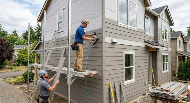 Fiber Cement Installation in Sunman, IN