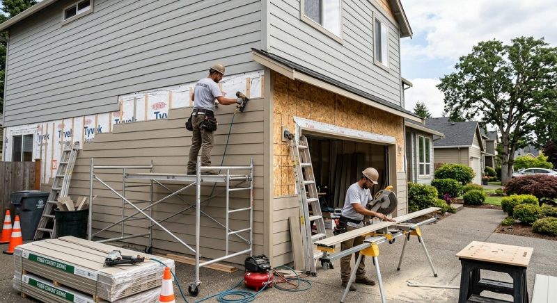 Fiber Siding Installation in Batesville, IN