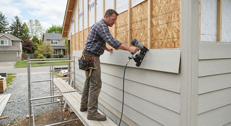 Fiber Siding Installation in Lawrenceburg, IN