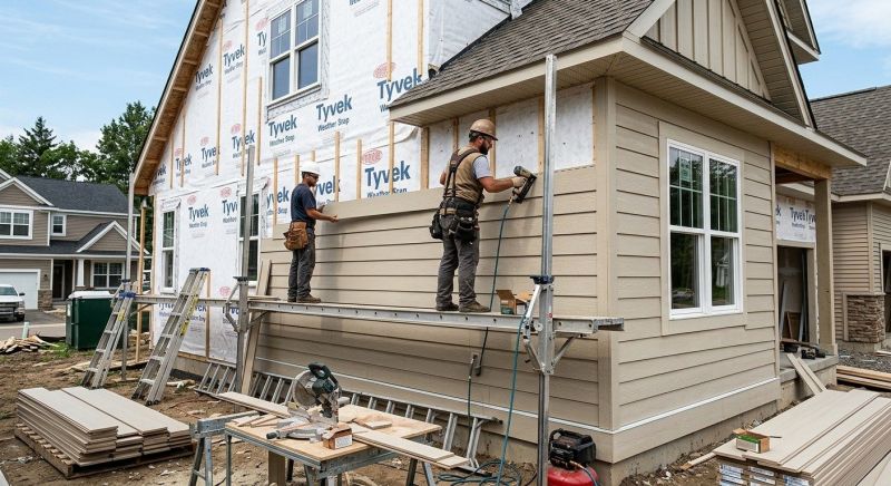 Fiber Siding Installation in Miamitown, OH