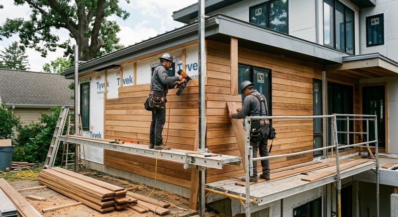 Hardwood Siding Installation in Oxford, OH