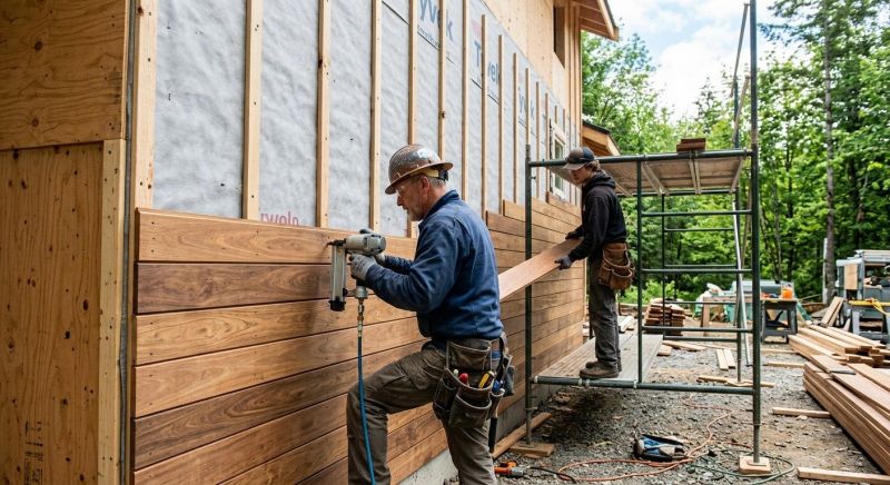 Hardwood Siding Installation in Walton, KY