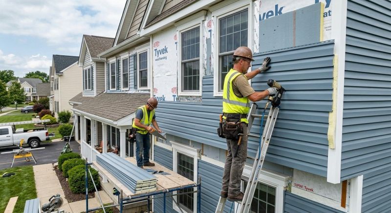 Insulated Siding Installation in Rising Sun, IN