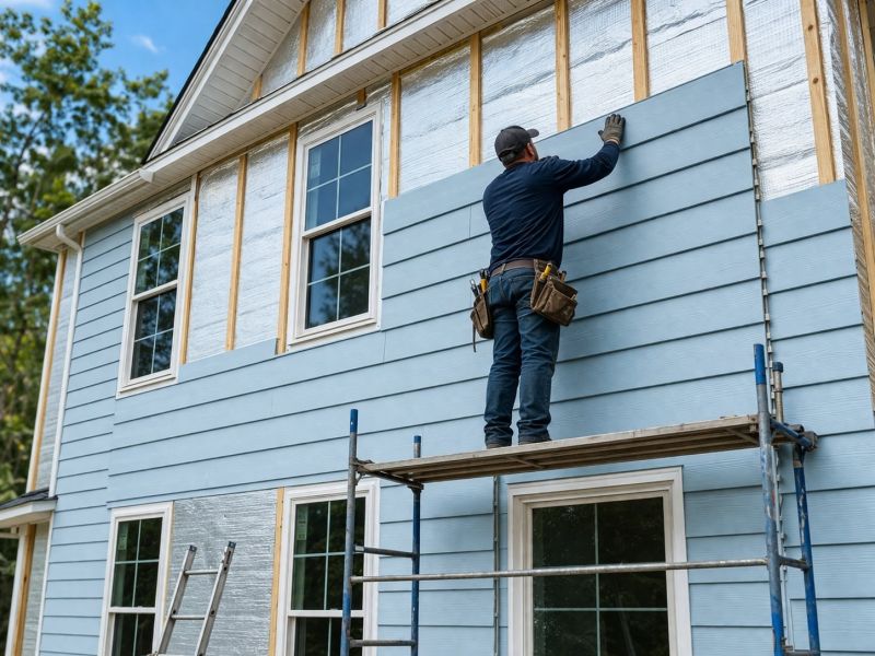 Insulated Siding Installation in West Harrison, IN