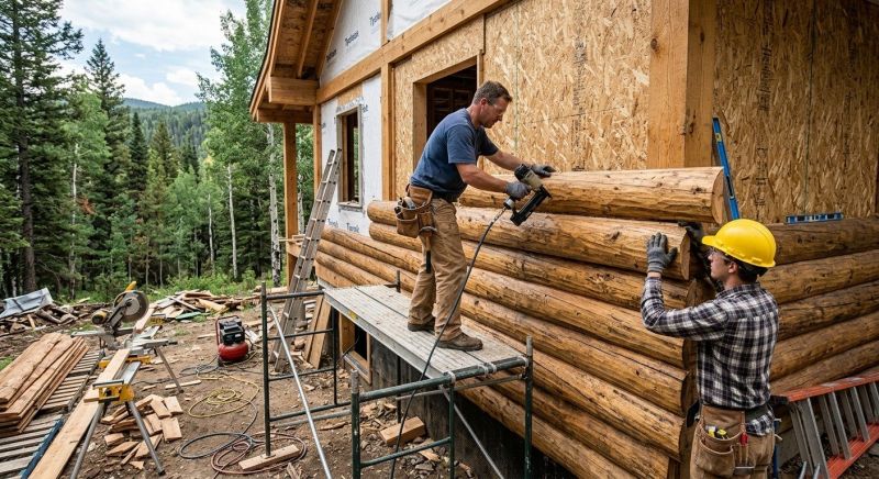 Log Siding Installation in Dearborn County, IN