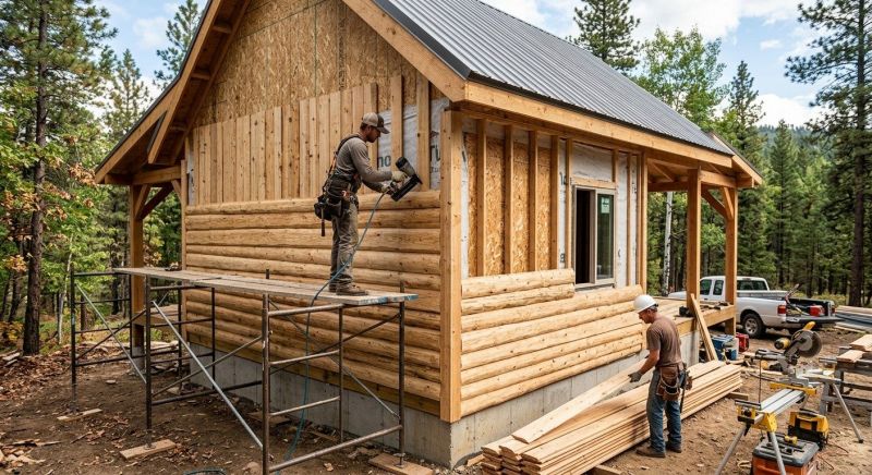 Log Siding Installation in Ft Mitchell, KY