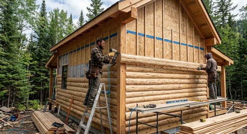 Log Siding Installation in Okeana, OH