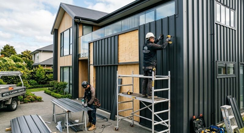 Metal Cladding Installation in Lawrenceburg, IN