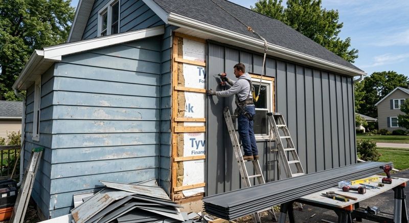 Metal Siding Replacement in Fairfield, OH