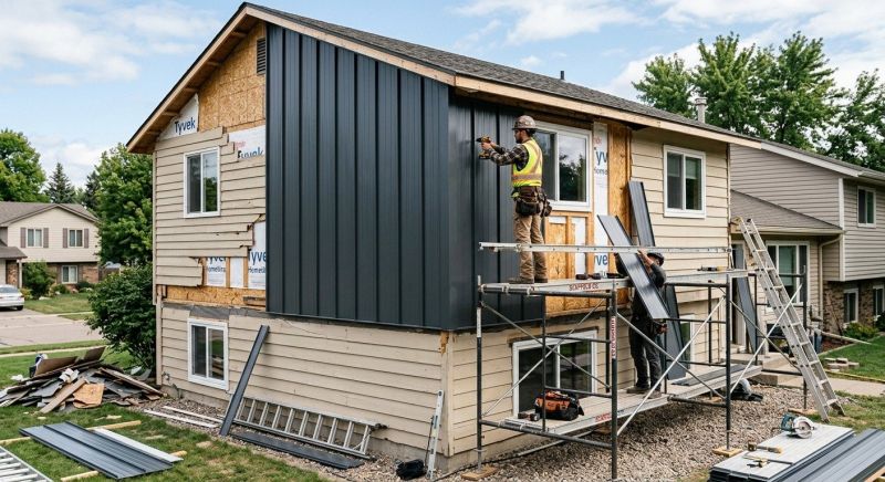 Metal Siding Replacement in Harrison, OH