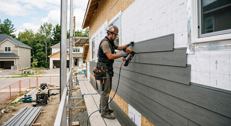Polymer Siding Installation in Lawrenceburg, IN