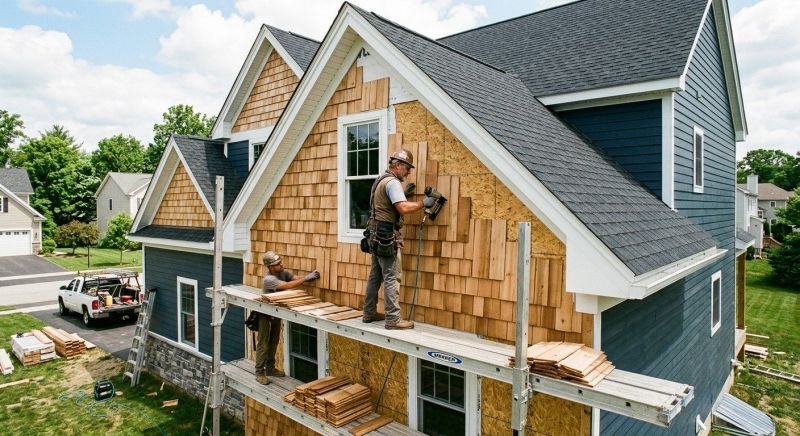 Shake Siding Installation in Brookville, IN