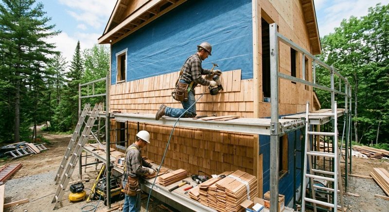 Shake Siding Installation in Brookville, IN