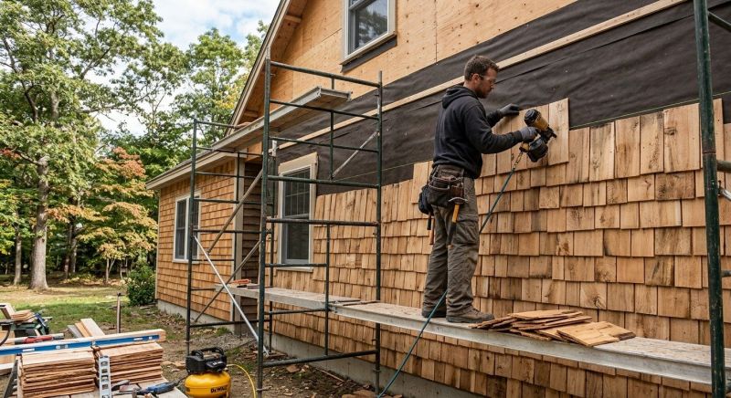Shake Siding Installation in Brookville, IN