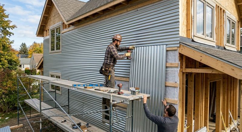 Tin Siding Installation in Lawrenceburg, IN