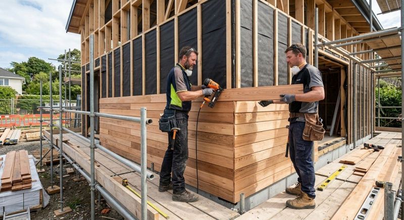Wood Cladding Installation in Covington, KY