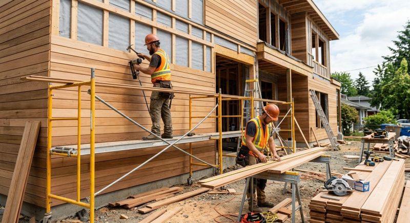 Wood Cladding Installation in Fairfield, OH