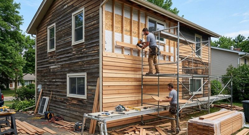 Wood Siding Installation in Guilford, IN