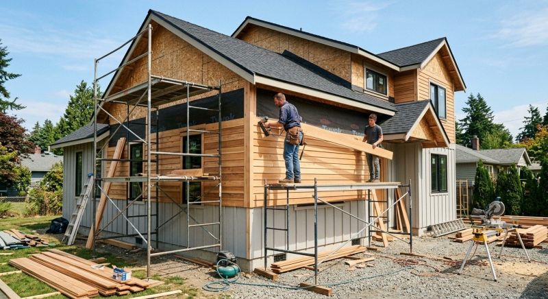Wood Siding Installation in Harrison, OH