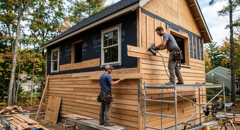 Wood Siding Installation in Sunman, IN