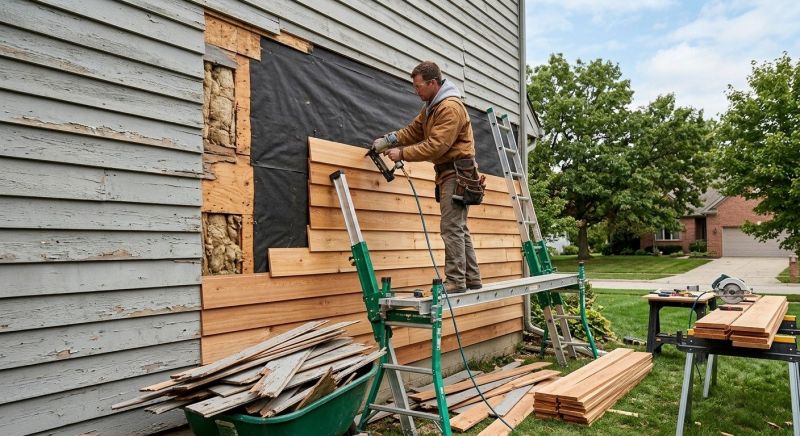 Wood Siding Replacement in Oxford, OH