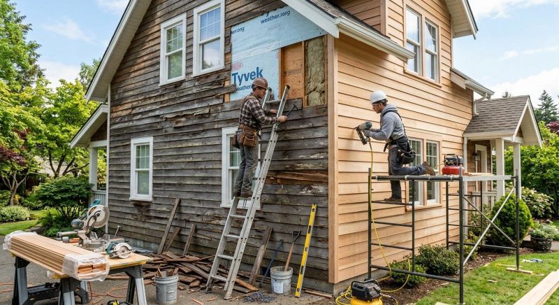 Wood Siding Replacement in Walton, KY